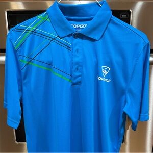 Topgolf dry-fit golf polo